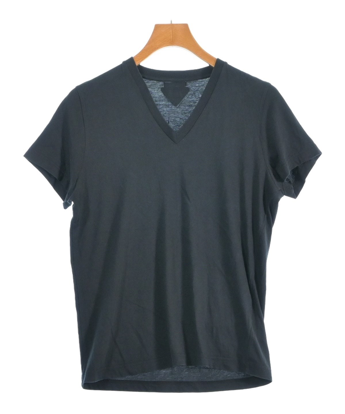 プラダ☆紺と白のコントラスト 半袖Tシャツ PRADA（プラダ）Tシャツ・カットソー 紺 サイズ:S メンズ