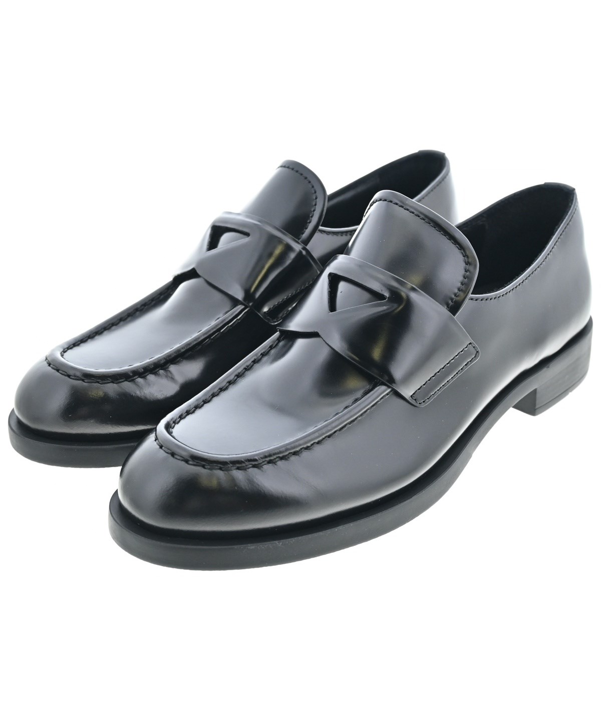 PRADA ドレスシューズ PRADA（プラダ）ドレスシューズ/ローファー 黒 サイズ:EU37 1/2