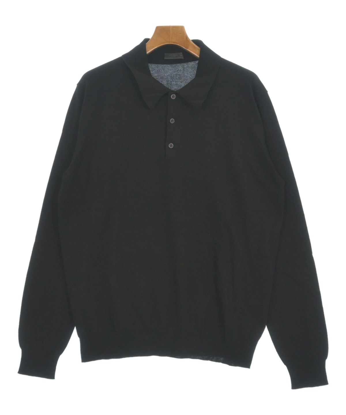 PRADA - PRADA プラダ ニット・セーター 44(L位) グレー 【古着】【中古】 PRADA（プラダ）ニット・セーター 黒 サイズ:48(L位) メンズ