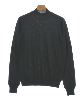PRADA ニットポロシャツ セーター プラダ ブラック 48 PRADA ニットポロシャツ セーター プラダ ブラック 48