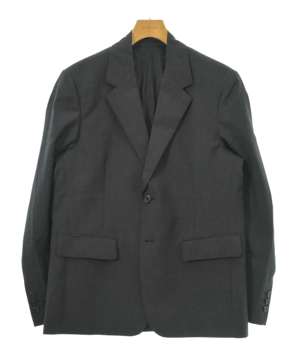 伊製/PRADA a8000 スーツ/テーラードジャケット/46 PRADA（プラダ）テーラードジャケット グレー サイズ:48(L位