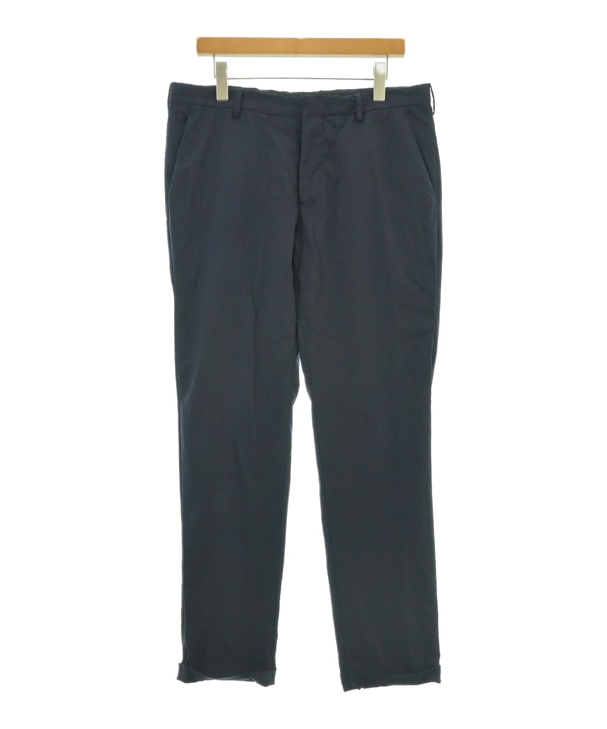 PRADA スラックス ネイビー パイピング 中古・古着通販】PRADA (プラダ) スラックス ネイビー サイズ:46