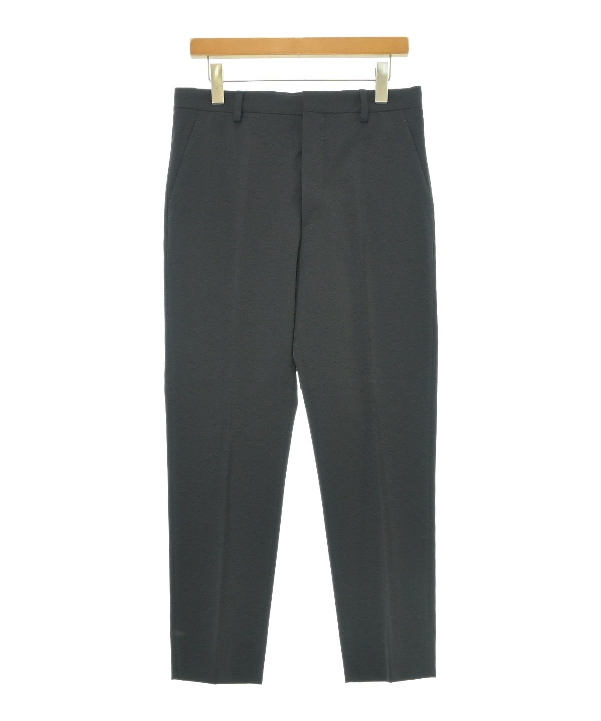 【名作】PRADA プラダ ステッチ パンツ スラックス ブラウン PRADA（プラダ）スラックス 紺 サイズ:44(S位) メンズ