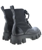 PRADA（プラダ）ブーツ 黒 サイズ:7(27cm位) メンズ/2200590795012