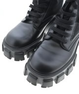 PRADA（プラダ）ブーツ 黒 サイズ:7(27cm位) メンズ/2200590795012