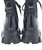 PRADA（プラダ）ブーツ 黒 サイズ:7(27cm位) メンズ/2200590795012