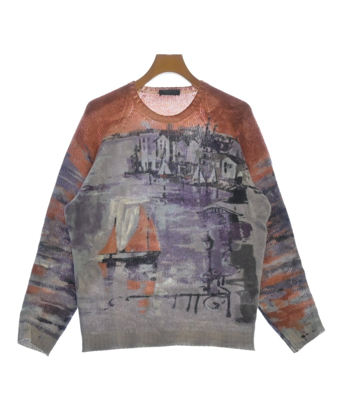 PRADA ウールセーター オレンジ 50 PRADA（ニット/セーター ・ オレンジ/橙色系）のフリマアイテム一覧