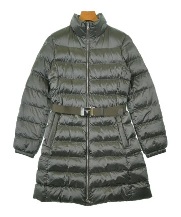 PRADA コート サイズ40 PRADA（プラダ）ダウンコート グレー サイズ:40(M位) レディース