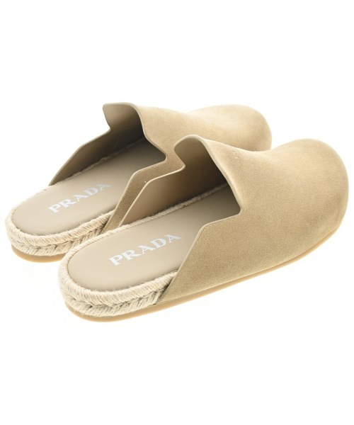 PRADA（プラダ）サンダル ベージュ サイズ:UK7(25.5cm位) メンズ/2200621709018