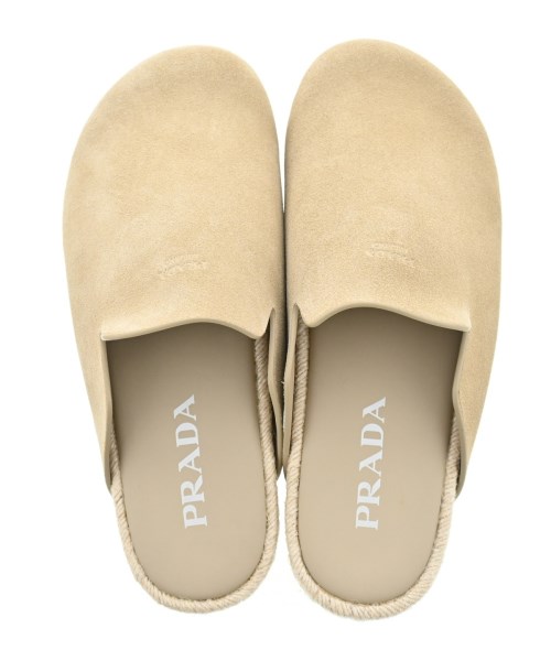 PRADA（プラダ）サンダル ベージュ サイズ:UK7(25.5cm位) メンズ/2200621709018