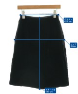 PRADA（プラダ）ひざ丈スカート 黒 サイズ:38(S位) レディース/2200616282182