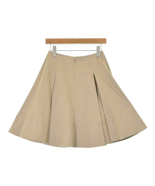 PRADA（プラダ）ひざ丈スカート ベージュ サイズ:38(S位) レディース/2200616282199