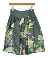 PRADA（プラダ）ひざ丈スカート 緑 サイズ:38(S位) レディース/2200616282236