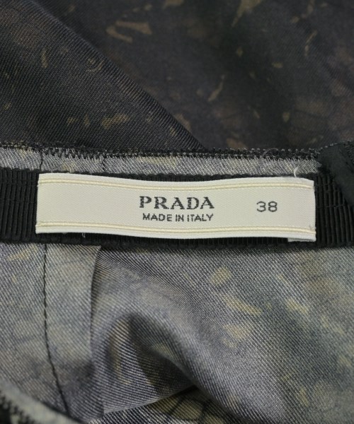 PRADA（プラダ）ひざ丈スカート 黒 サイズ:38(S位) レディース/2200616282243