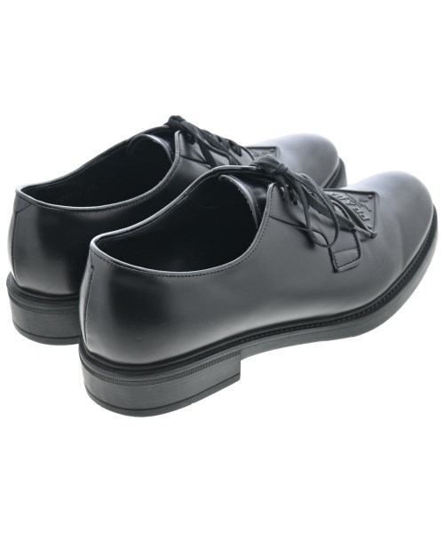 PRADA（プラダ）ビジネス・ドレスシューズ 黒 サイズ:6 1/2(27cm位) メンズ/2200616426227