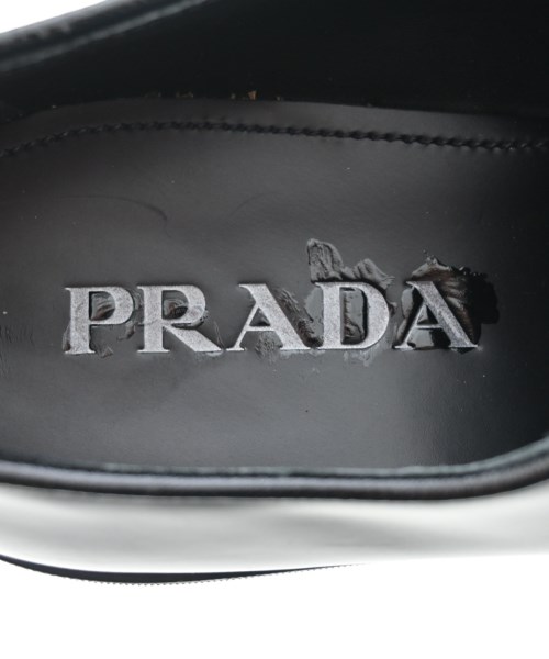 PRADA（プラダ）ビジネス・ドレスシューズ 黒 サイズ:6 1/2(27cm位) メンズ/2200616426227