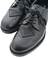 PRADA（プラダ）ビジネス・ドレスシューズ 黒 サイズ:6 1/2(27cm位) メンズ/2200616426227