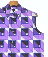 PRADA（プラダ）カジュアルシャツ 紫 サイズ:37(XS位) メンズ/2200621929027