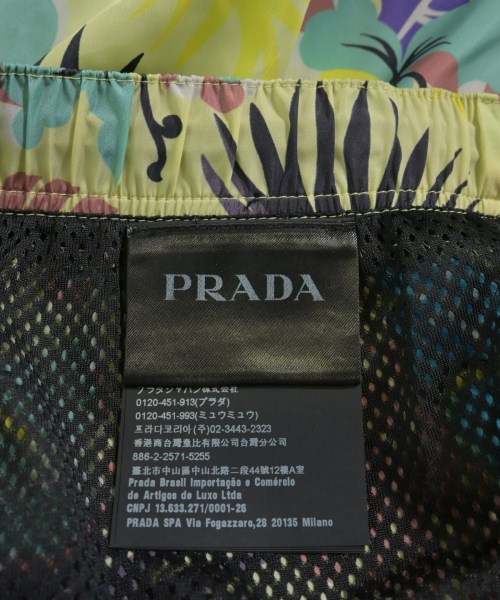 PRADA（プラダ）ショートパンツ 黄 サイズ:44(S位) メンズ/2200621929034