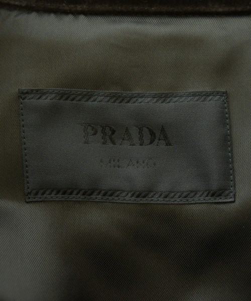 PRADA（プラダ）カジュアルシャツ 茶 サイズ:S メンズ/2200621932034