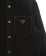 PRADA（プラダ）カジュアルシャツ 茶 サイズ:S メンズ/2200621932034