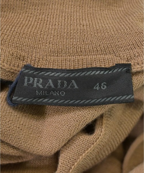 PRADA（プラダ）ニット・セーター ベージュ サイズ:46(M位) メンズ/2200621932041