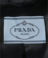 PRADA（プラダ）ステンカラーコート 黒 サイズ:42(M位) レディース/2200621808018