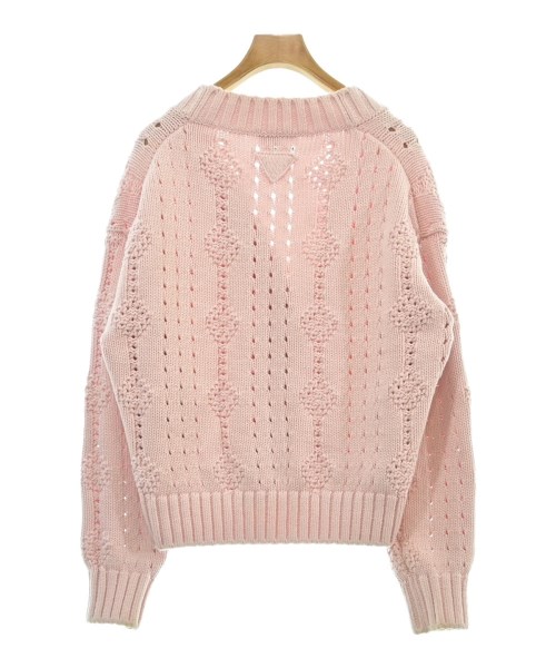 PRADA（プラダ）カーディガン ピンク サイズ:36(XS位) レディース/2200622402024