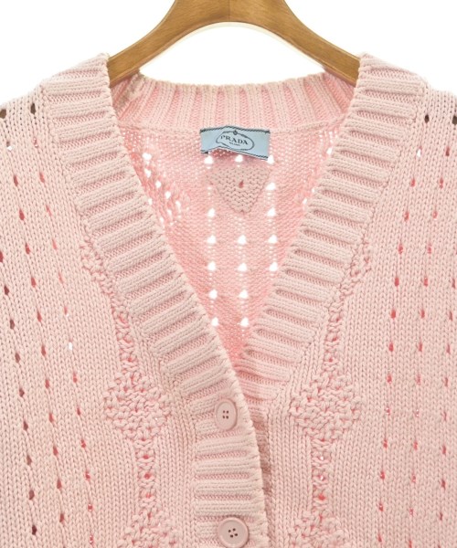 PRADA（プラダ）カーディガン ピンク サイズ:36(XS位) レディース/2200622402024