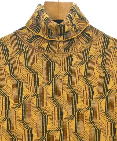 PRADA（プラダ）ニット・セーター 黄 サイズ:46(XL位) レディース/2200622402086