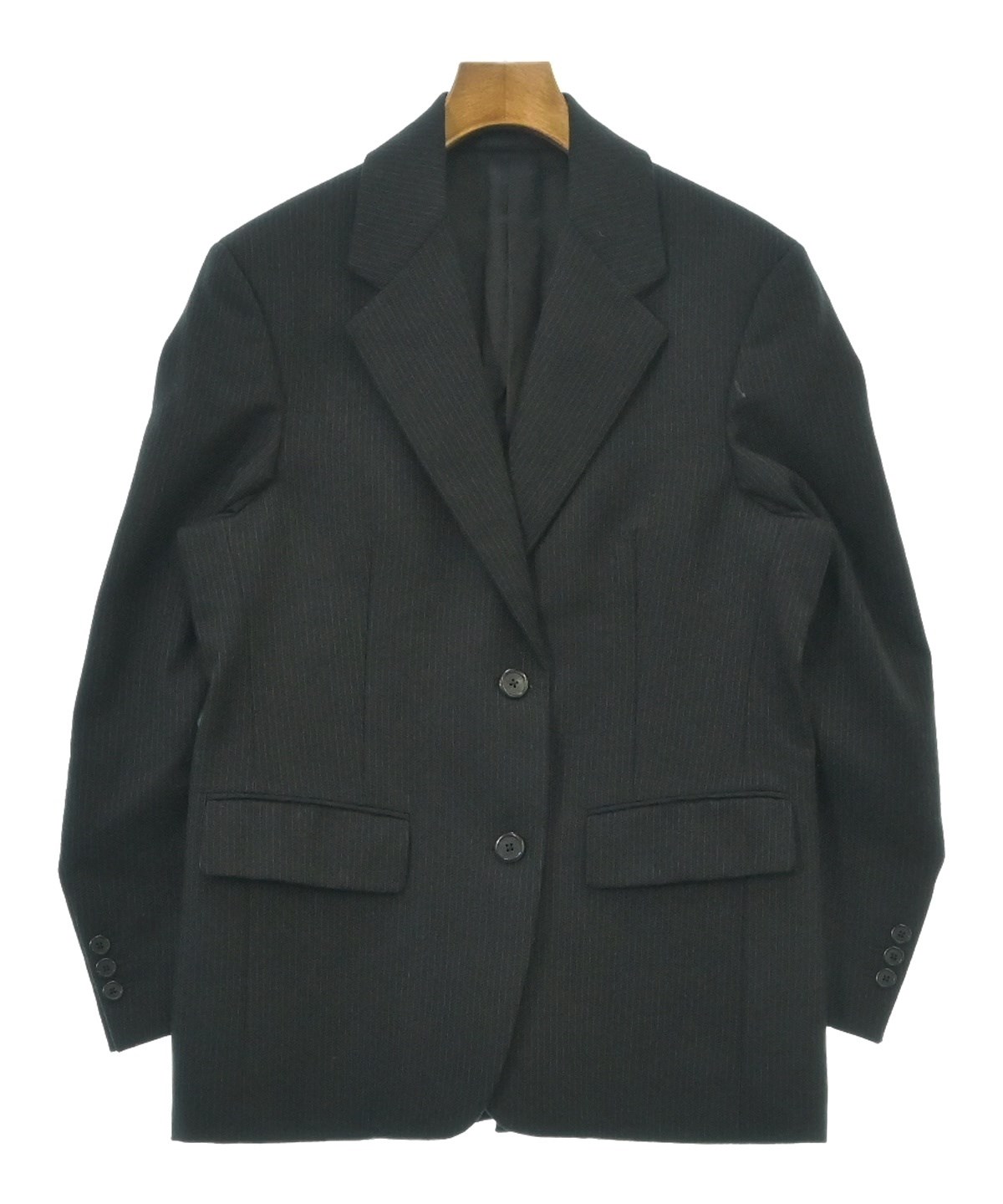 PRADA（プラダ）テーラードジャケット 紺 サイズ:38(S位) レディース