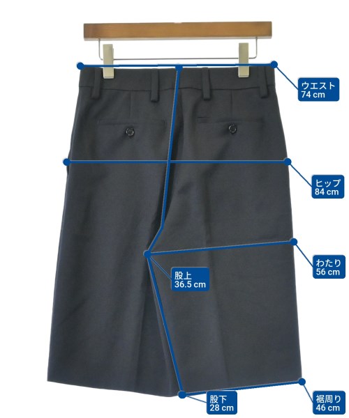 PRADA（プラダ）ショートパンツ 紺 サイズ:38(S位) レディース/2200622402352