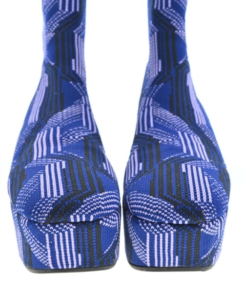 PRADA（プラダ）ブーツ 紺 サイズ:EU40(26.5cm位) レディース/2200622402574