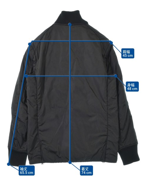 PRADA（プラダ）ダウンジャケット/ダウンベスト 黒 サイズ:46(M位) メンズ/2200622459080