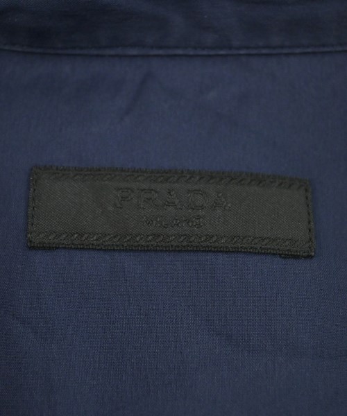 PRADA（プラダ）カジュアルシャツ 紺 サイズ:XS メンズ/2200622897073