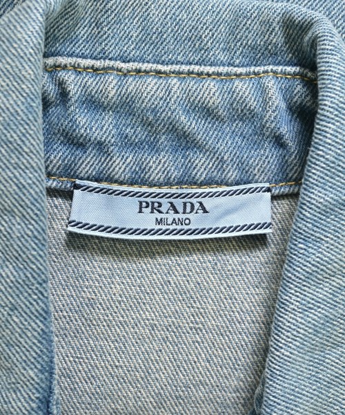 PRADA（プラダ）カジュアルシャツ 青 サイズ:40(M位) レディース/2200623034194
