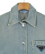 PRADA（プラダ）カジュアルシャツ 青 サイズ:40(M位) レディース/2200623034194