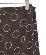 PRADA（プラダ）ひざ丈スカート 茶 サイズ:38(S位) レディース/2200623073025