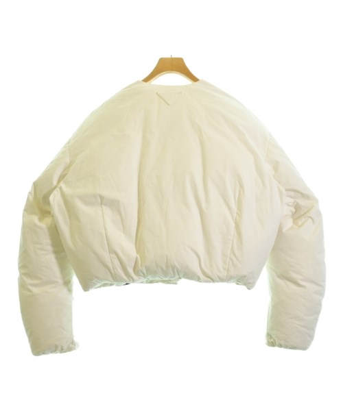 PRADA（プラダ）ダウンジャケット/ダウンベスト 白 サイズ:S メンズ/2200623290019