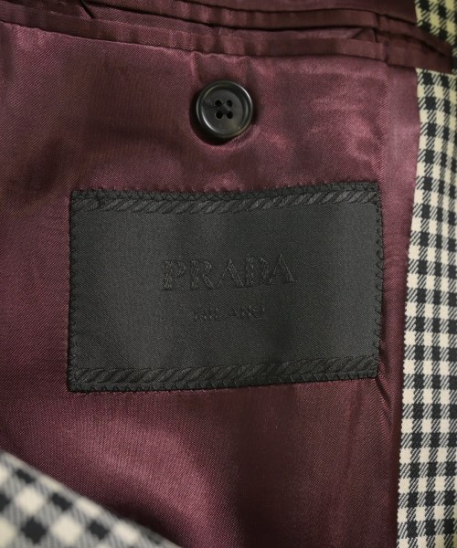 PRADA（プラダ）チェスターコート 白 サイズ:48(L位) メンズ/2200623862063