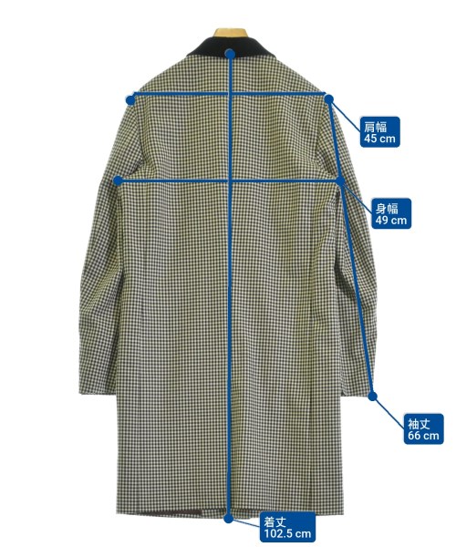 PRADA（プラダ）チェスターコート 白 サイズ:48(L位) メンズ/2200623862063