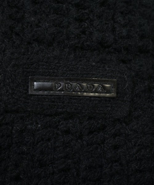 PRADA（プラダ）カーディガン 黒 サイズ:42(M位) レディース/2200623982020