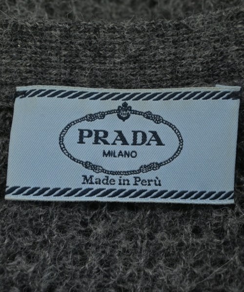 PRADA（プラダ）カーディガン グレー サイズ:38(S位) レディース/2200623921081