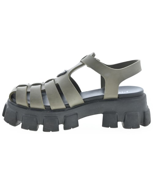 PRADA（プラダ）サンダル カーキ サイズ:9(29cm位) メンズ/2200623928103