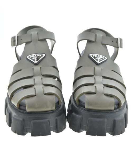 PRADA（プラダ）サンダル カーキ サイズ:9(29cm位) メンズ/2200623928103