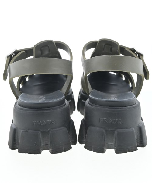 PRADA（プラダ）サンダル カーキ サイズ:9(29cm位) メンズ/2200623928103