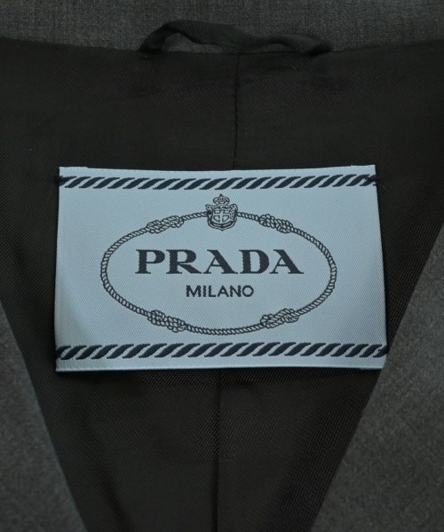 PRADA（プラダ）テーラードジャケット グレー サイズ:42(M位) レディース/2200622230115