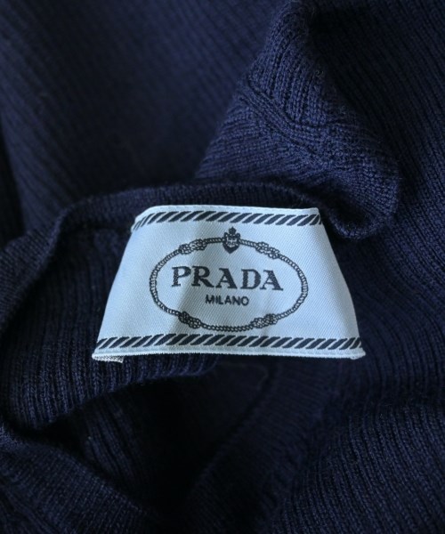 PRADA（プラダ）ニット・セーター 紺 サイズ:36(XS位) レディース/2200624101086