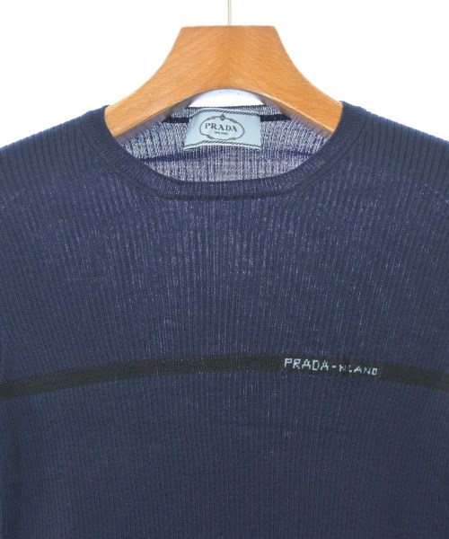 PRADA（プラダ）ニット・セーター 紺 サイズ:36(XS位) レディース/2200624101086