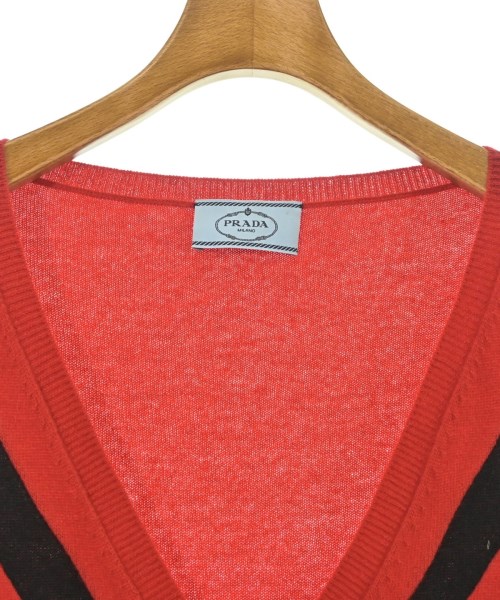 PRADA（プラダ）ベスト 赤 サイズ:36(XS位) レディース/2200624666011